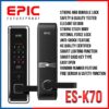 Epic ES-K70 Keyless Smart Door Lock: Modern Security Made Simple