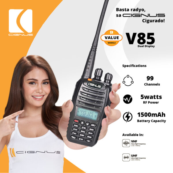 Cignus V85 Dual-Mode Communication Transceiver: Stay Connected Anywhere! - Image 2