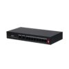 Dahua PFS3010-8ET-65 10-Port Fast Ethernet Switch with 8-Port PoE  > Support eight 10/100M PoE power supply ports, and two 10/100M  uplink ports