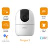 Imou Ranger 2 2MP Pan & Tilt for 360Â° Coverage | Human Detection | Smart Tracking | Night Vision | Privacy Mode - Image 6